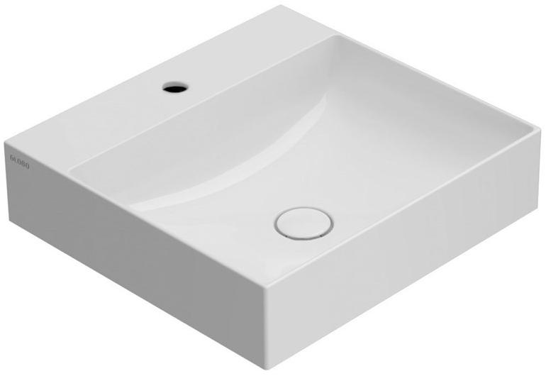 B6r81/63/65/51 .bi Накладная раковина на столешницу  овальная Ceramica Globo T-EDGE - Вид №3