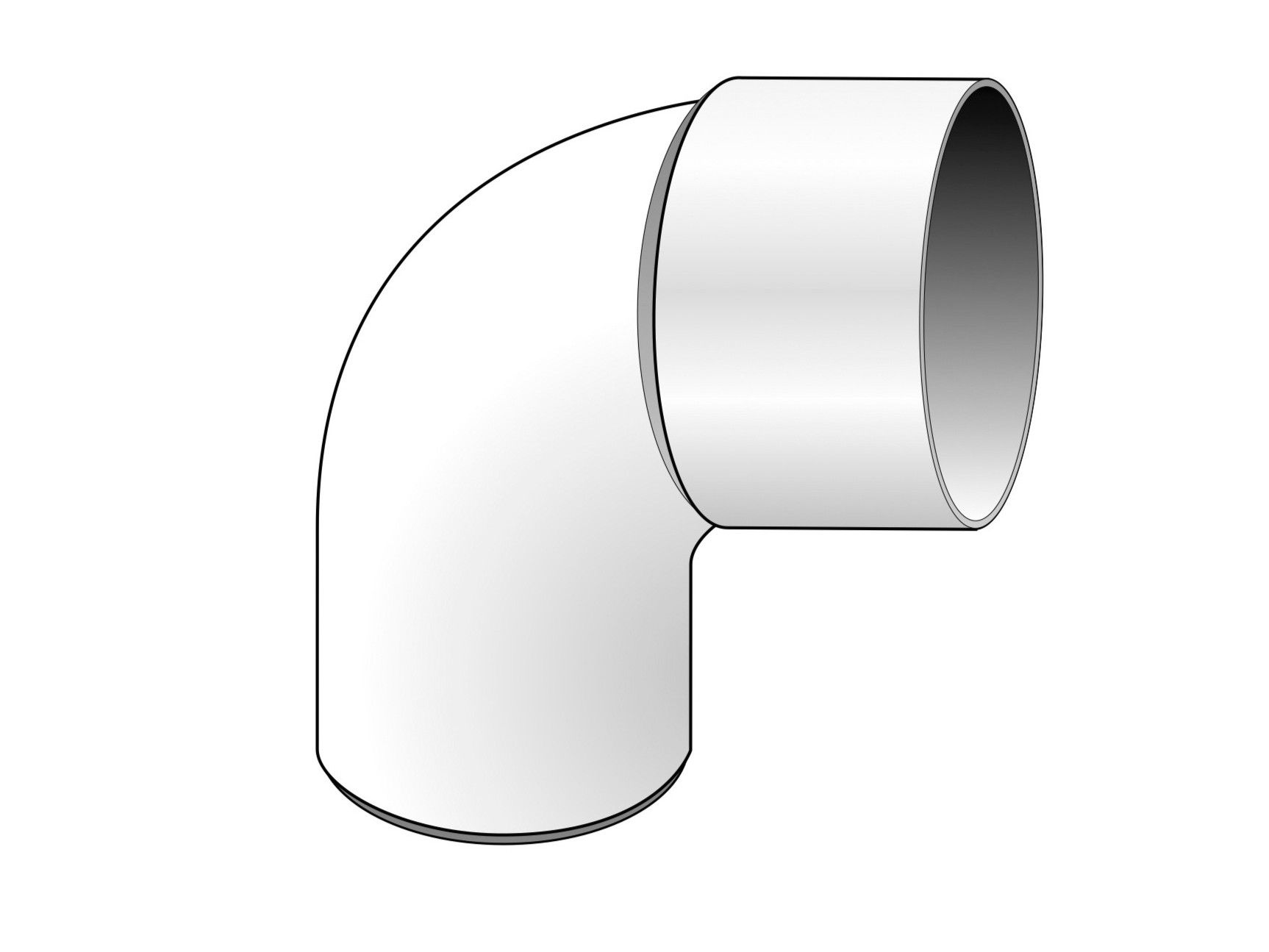 Изгиб 87°30' ПВХ First Corporation First Plast ARCH-00080217 - Вид №1