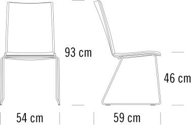 Thonet Кресло-санки с обивкой S 160 sun-id-1479442 - Вид №1