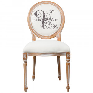 21080521 Стул «Монограмма буквы U» Object Desire Азбука мечты