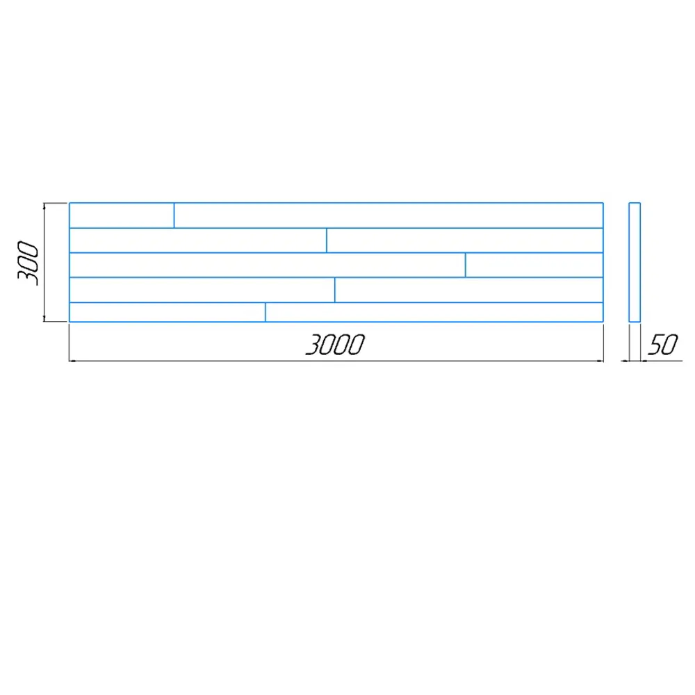 Тетива лестничная Santreyd из массива лиственницы 50×300×3000 мм 82000438 STLM-0016889 - Вид №3
