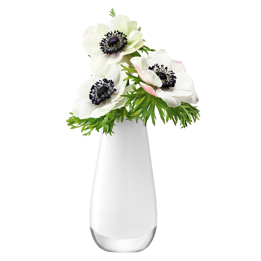 Ваза в форме бутона Flower Colour 14 см белая LSA International G73214391 - Вид №3