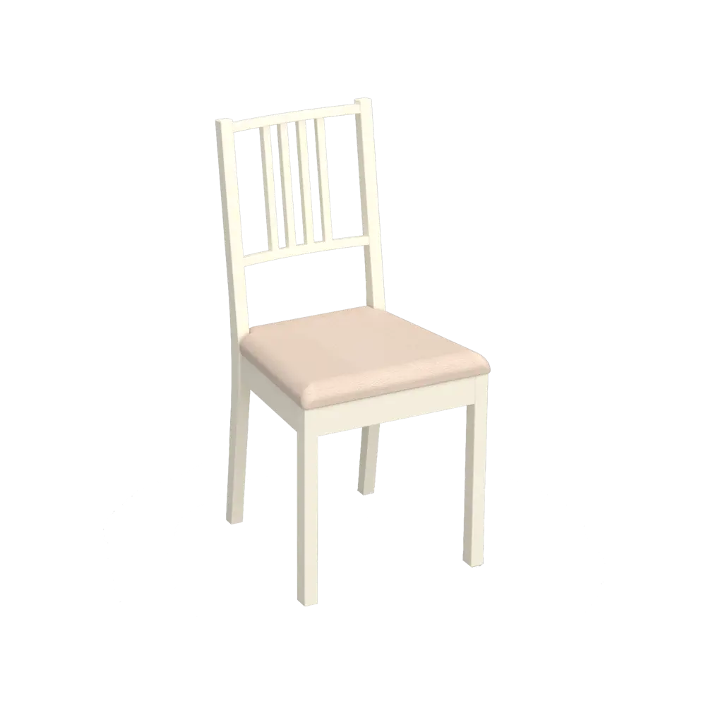 Сиденье для стула Марсель Delinia 43.5x40.5x4 см имитация кожи цвет слоновая кость STLM-2166284 - Вид №2