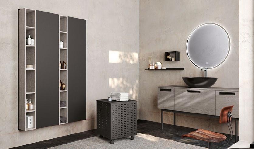 Archeda Тумба под умывальник из дерева с зеркалом Essenze sun-id-1440587 - Вид №2