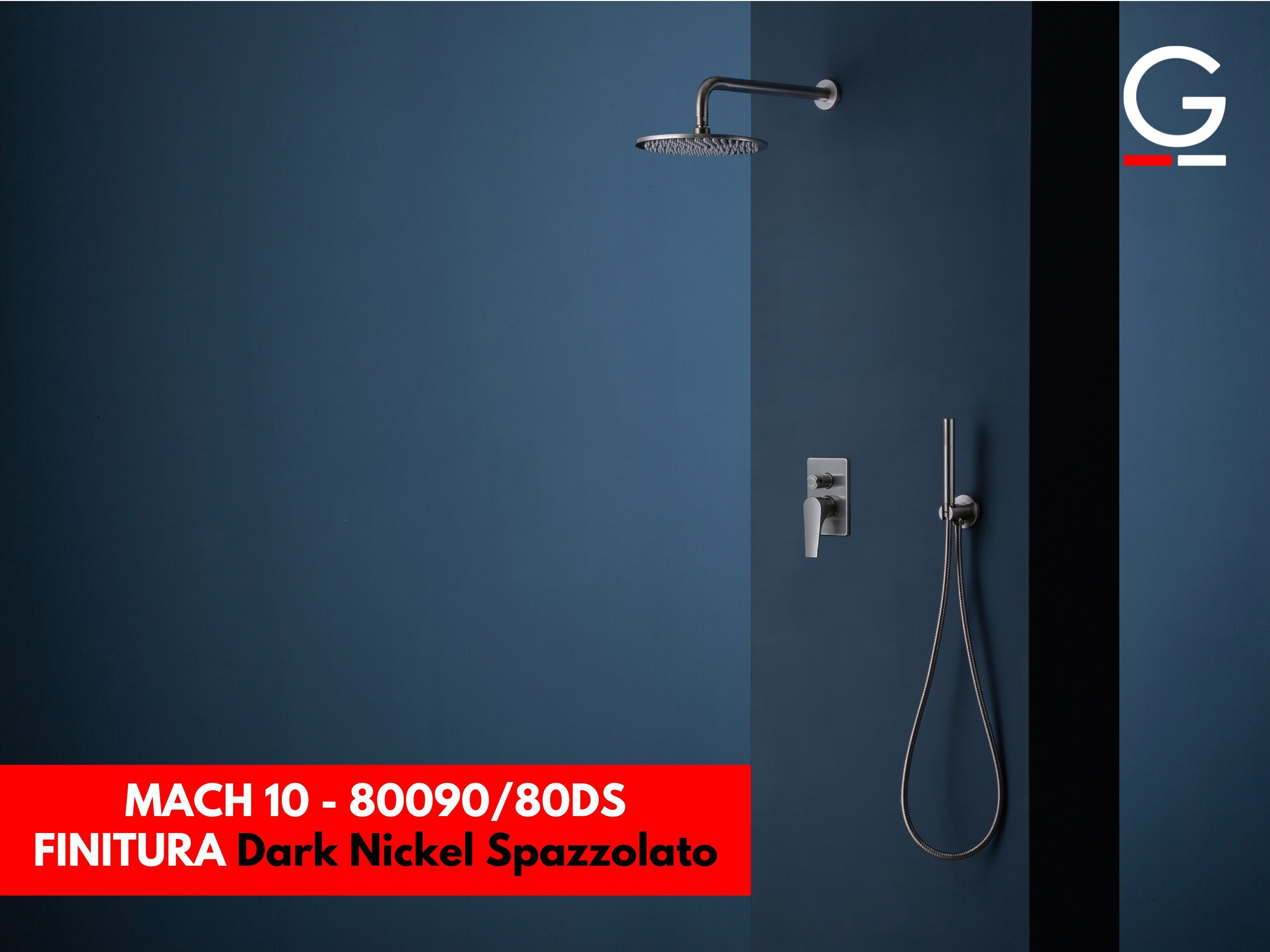 Встраиваемый смеситель для душа с душем GATTONI Mach 10 ARCH-00030189 - Вид №1