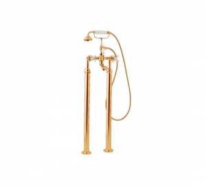 Gentry Home Смеситель для раковины от центра к центру 2 отверстия под смеситель 200 мм Chelsea Темное золото GH101625