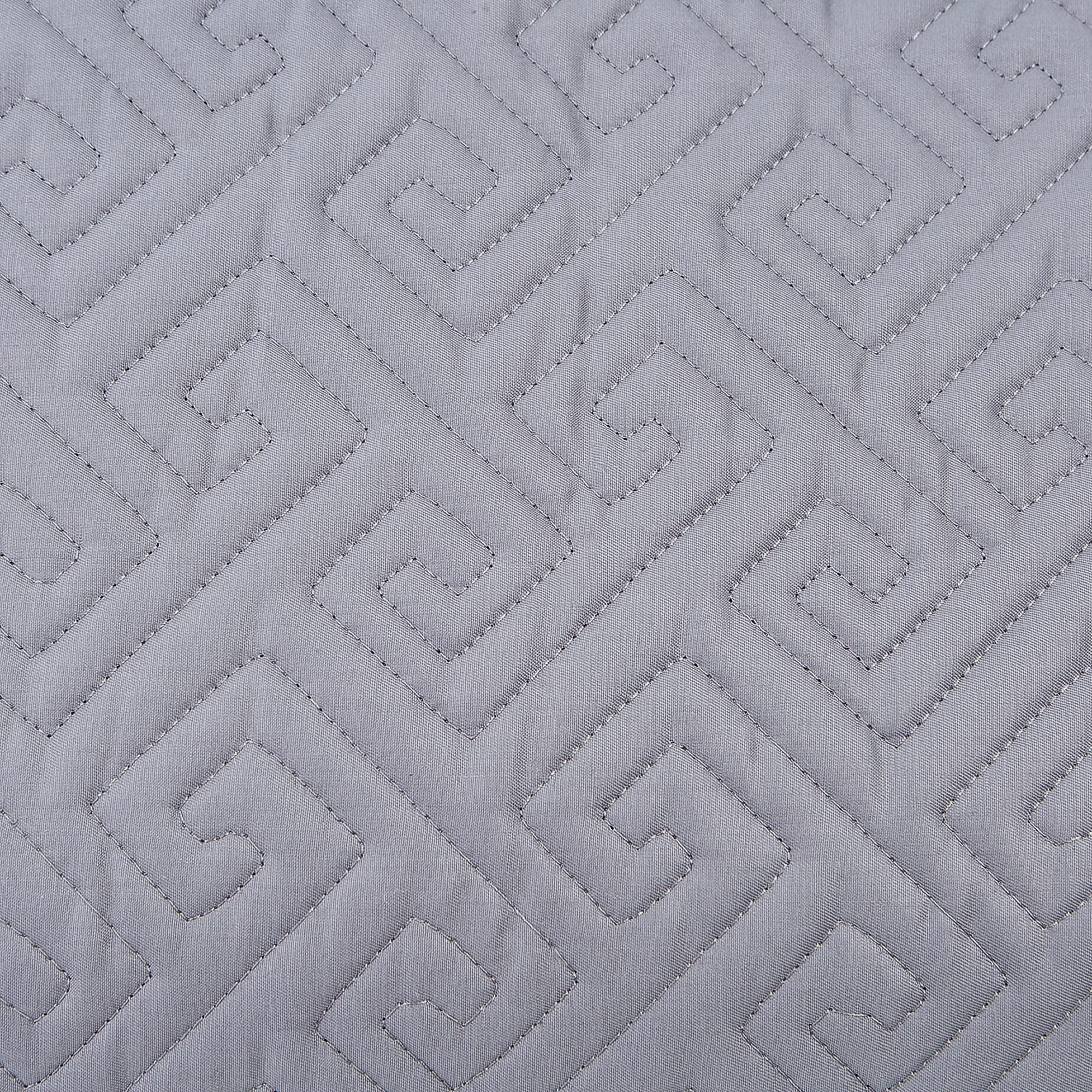 82898408 Покрывало Granit 3, 220x240 см, хлопок, цвет серый Santreyd  - Вид №1