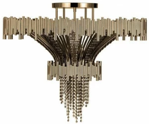 LUXXU Потолочный светильник из латуни с кристаллами swarovski® Scala