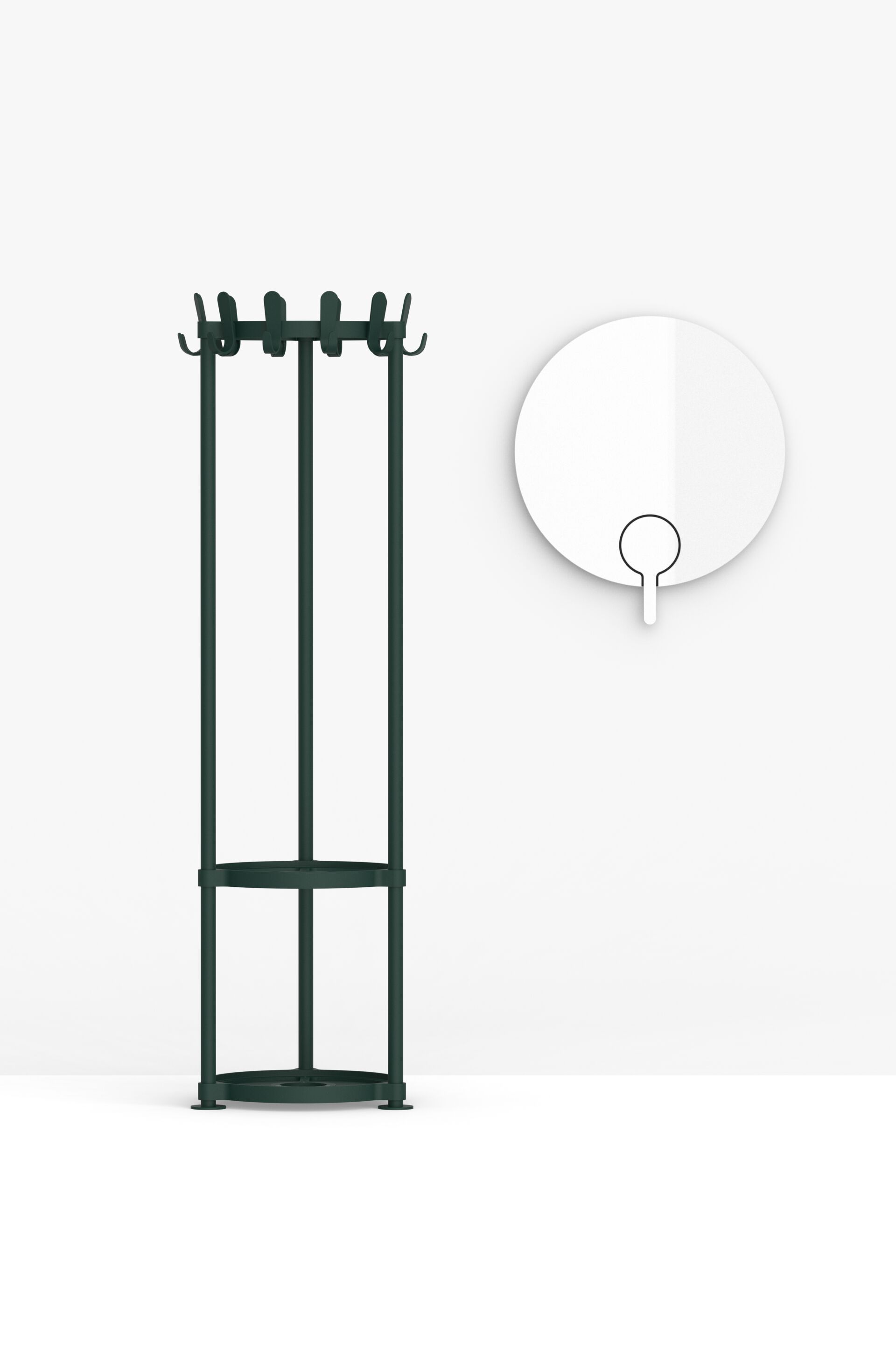 Настенное стеклянное зеркало FUNCTIONALS MIRROR MIRROR ARCH-00102815 - Вид №8