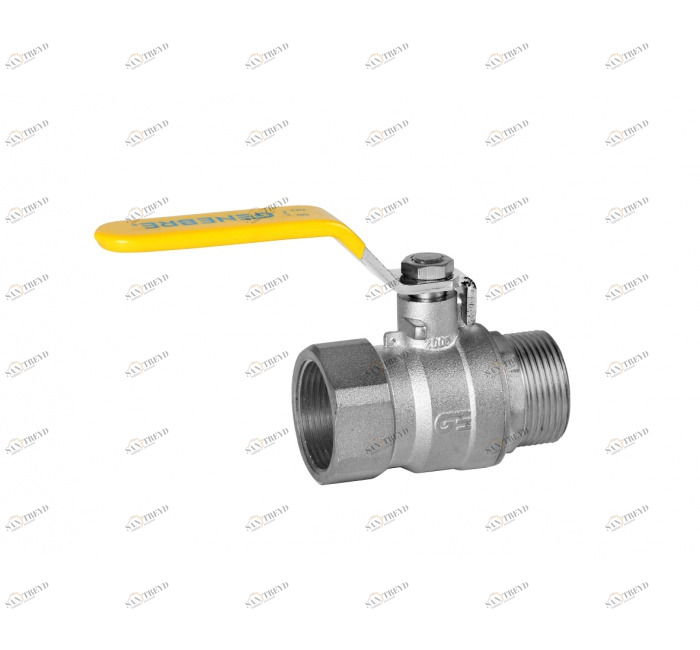 GENEBRE 3510 04 Кран шаровой прямой для газа, M-F 