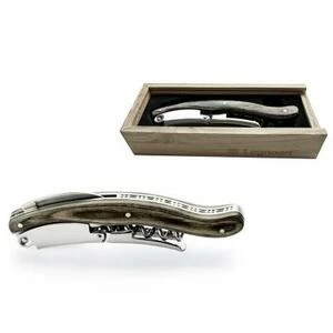 Штопор Nebbiolo, нержавеющая сталь/дерево, серый