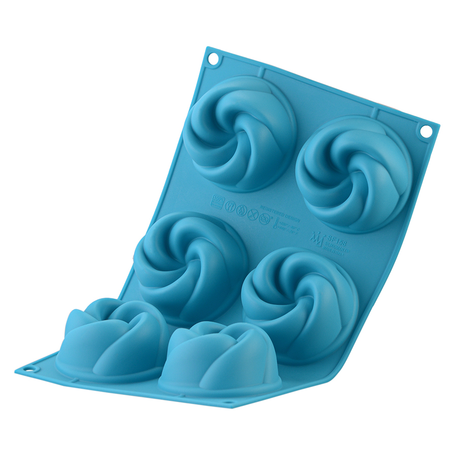26.158.40.0065 Форма для приготовления пирожного vertigo 18 x 33,5 см силиконовая Silikomart  - Вид №5