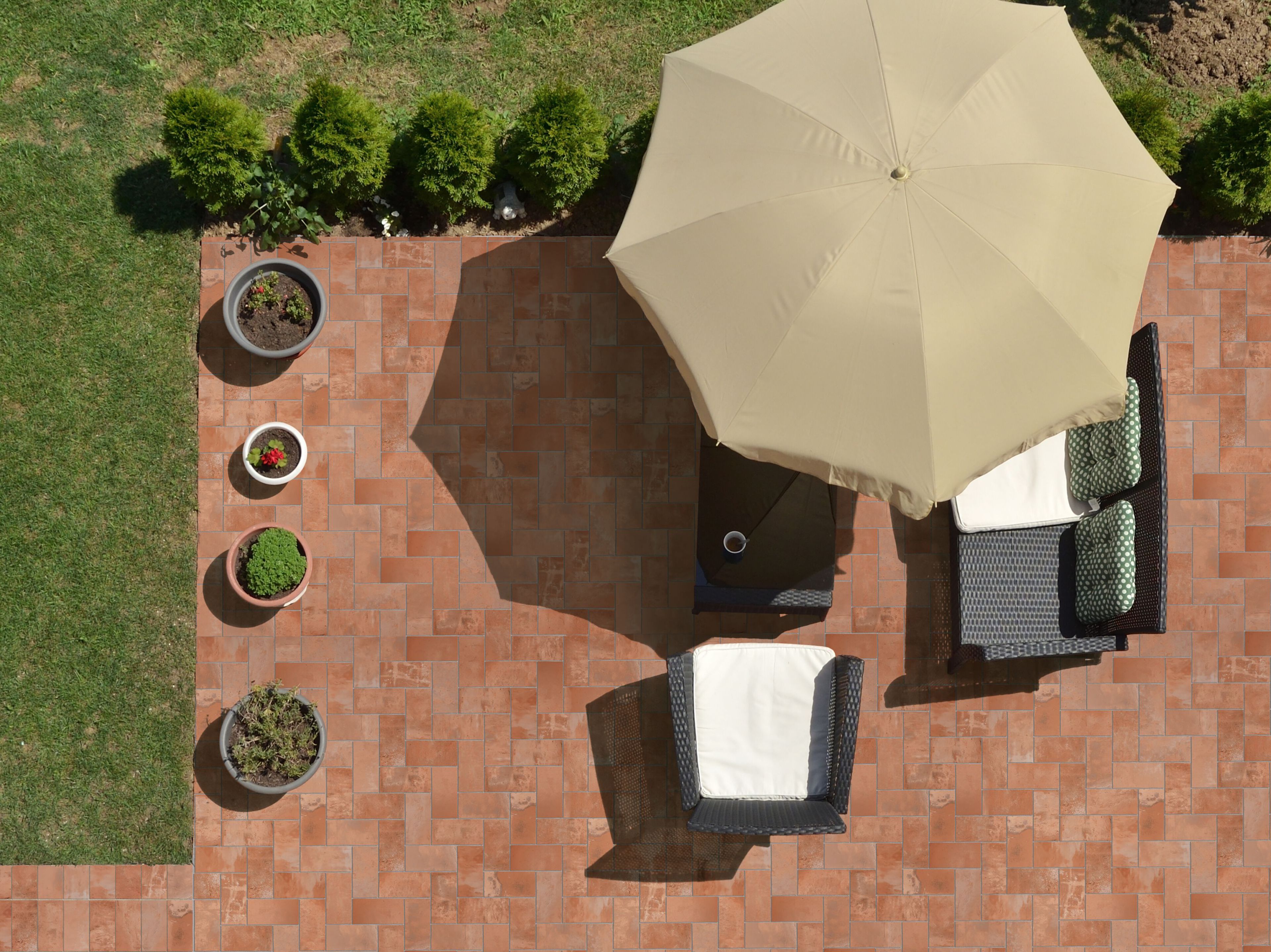 Напольное / керамогранит с терракотовым эффектом KERADOM COTTO ARCH-00065699