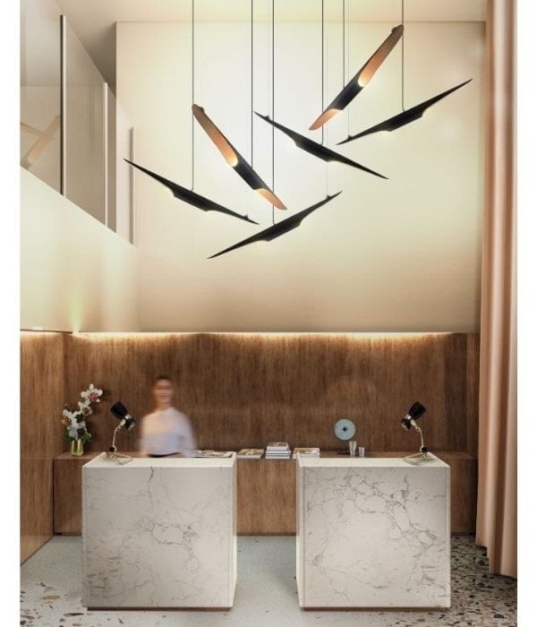 Железный подвесной светильник Delightfull Coltrane ARCH-00101809 - Вид №9