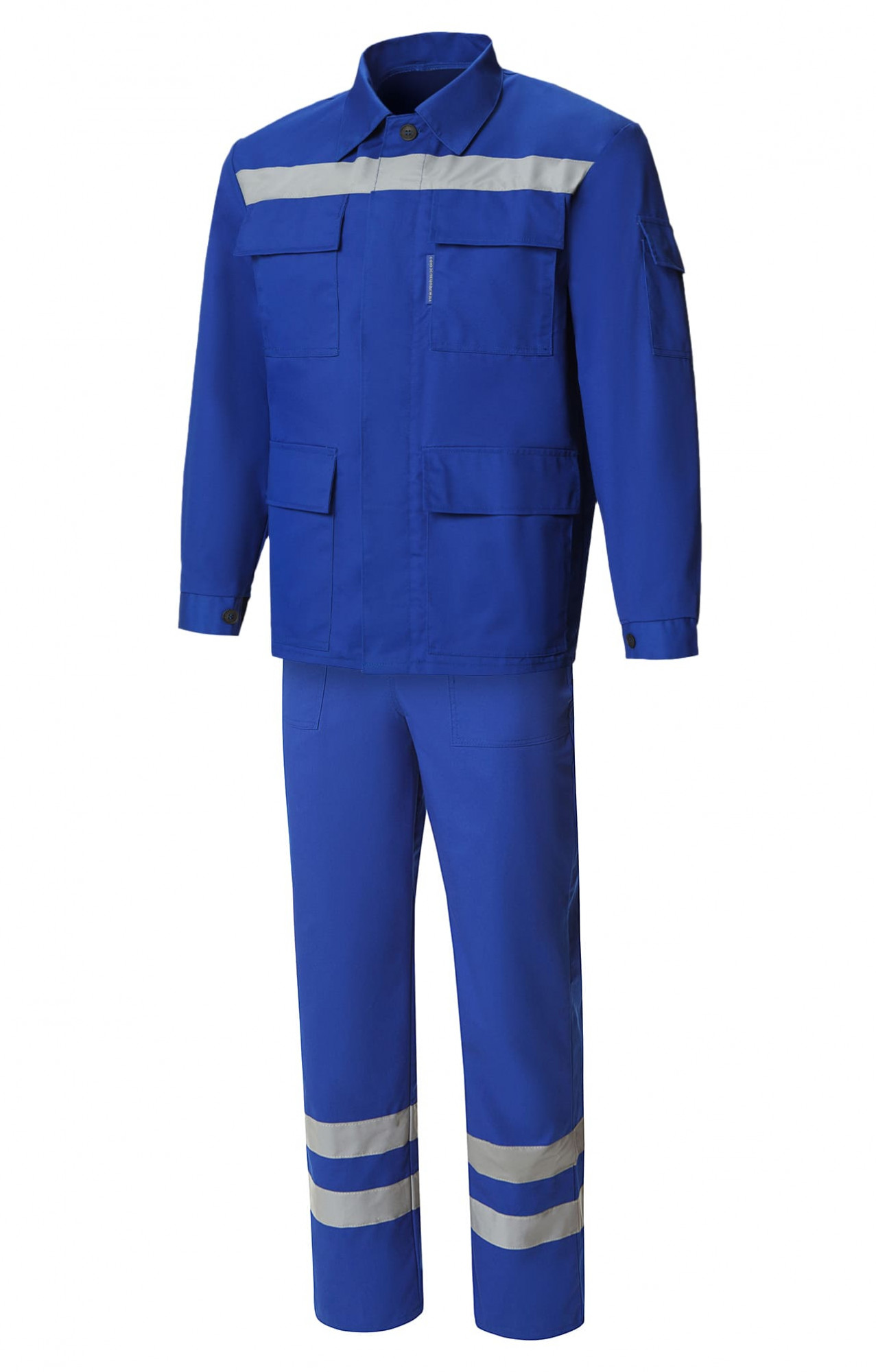 65535 Костюм "Эксперт-2" с СВП василек  Летняя спецодежда  размер 52-54/182-188 