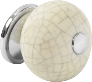 84492037 Ручка-кноб Gabi 40x40 мм, цвет треснутый фарфор STLM-0050607 INSPIRE