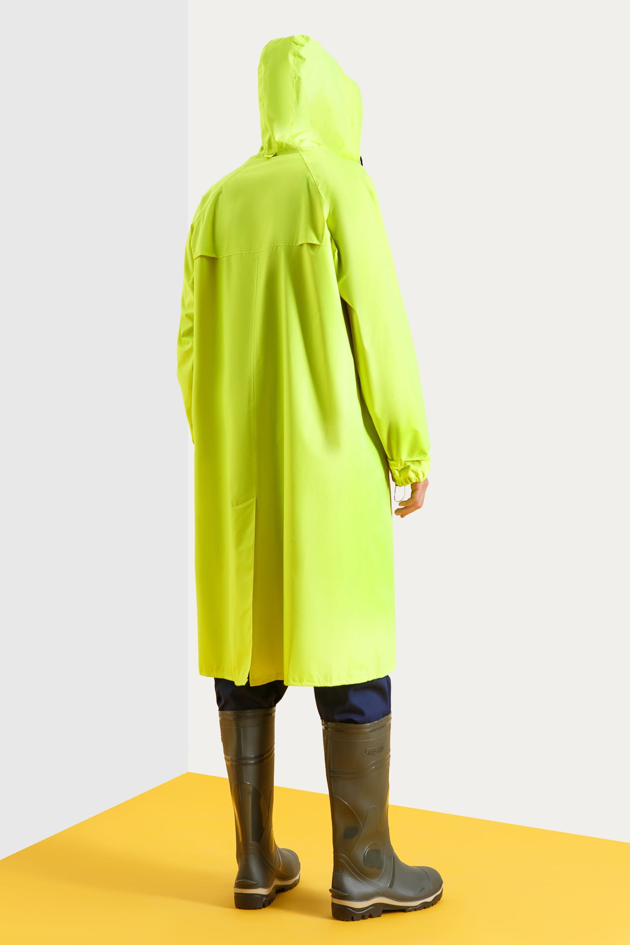 4958074 Плащ влагозащитный " WPL" лимонный POSEIDON  Непромокаемая спецодежда  размер 56-58  - Вид №4