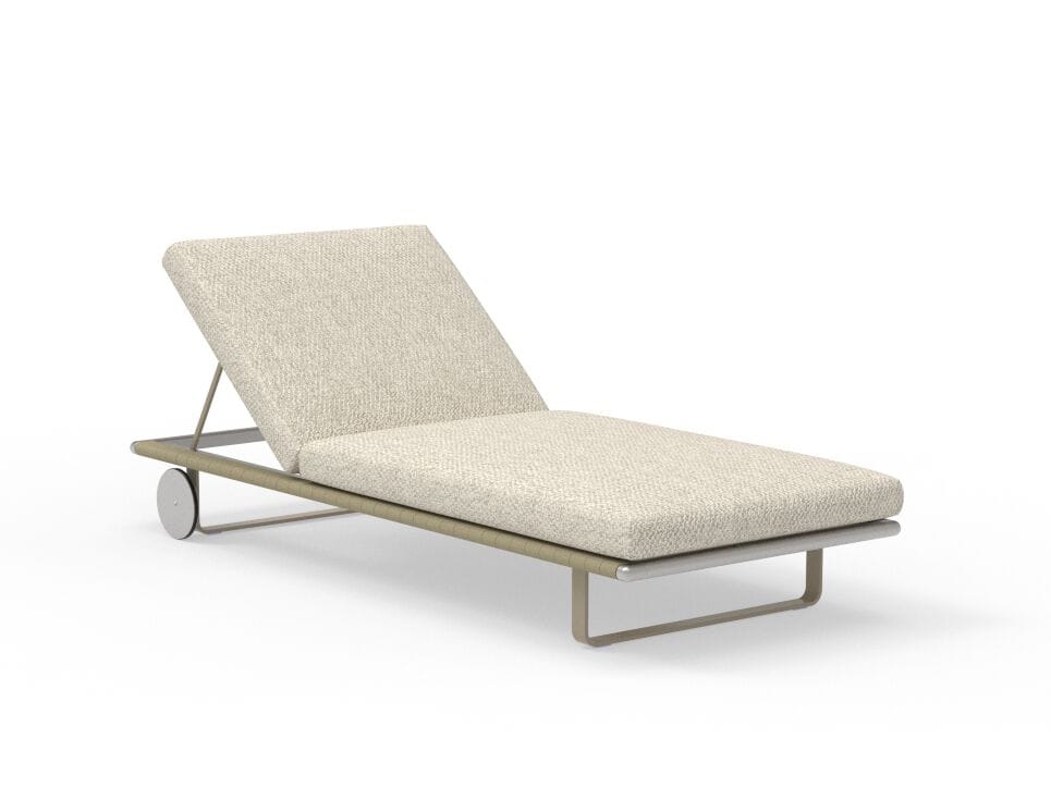 Тканевая откидная Садовая кровать с колесами Talenti George ARCH-00055418