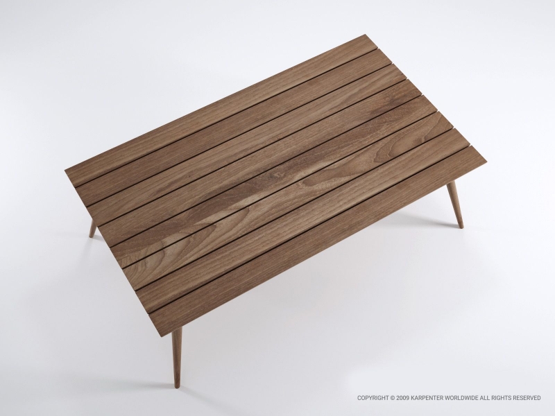 514_987 Стол журнальный прямоугольный 120 Karpenter Vintage Outdoor - Вид №2