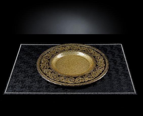 VGnewtrend Набор стеклянных тарелок Classic sun-id-1507725 - Вид №7