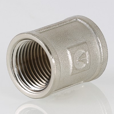 VTr.270.N.0004 Фитинг резьбовой – муфта соединительная Valtec 1/2"  - Вид №16