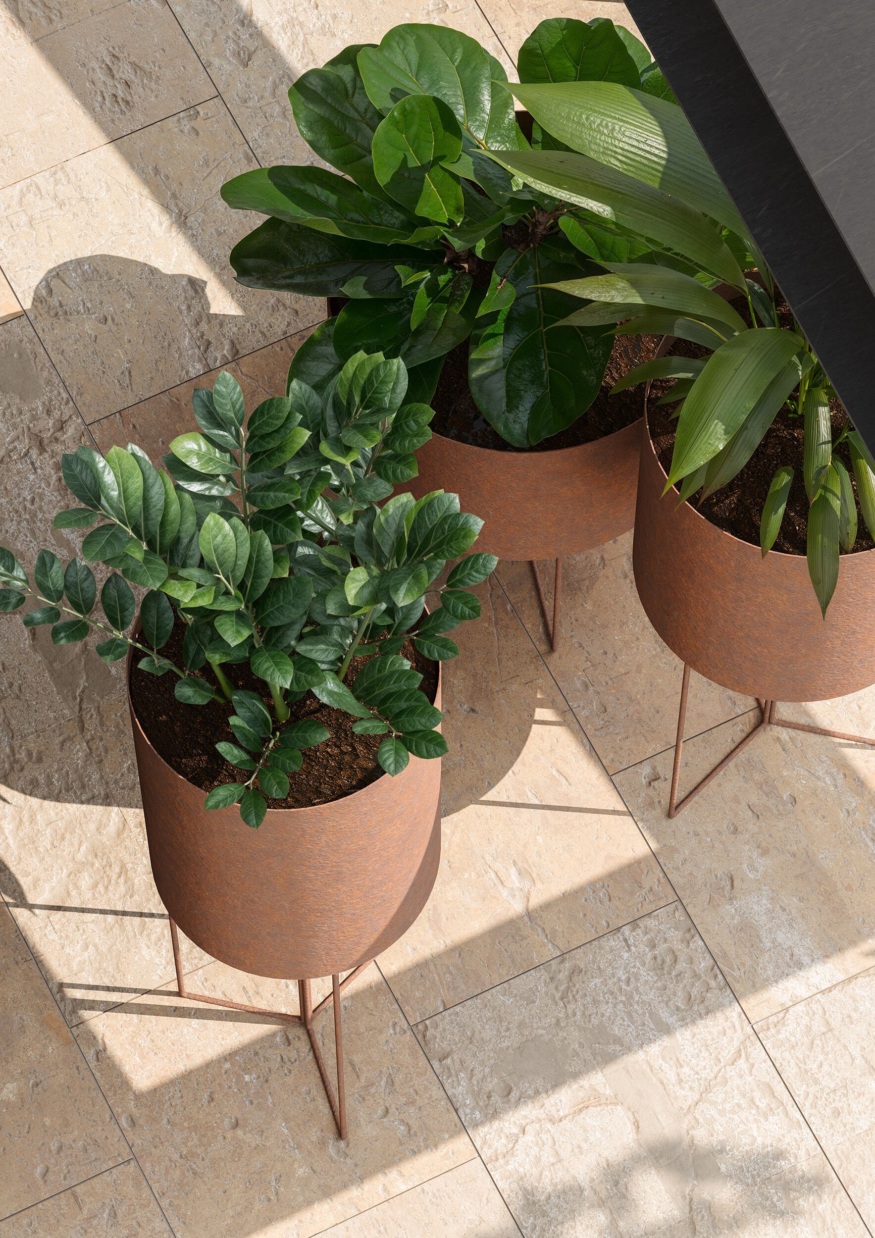 Плантатор из железа и листового металла Pipedesign Clori ARCH-00103124 - Вид №4