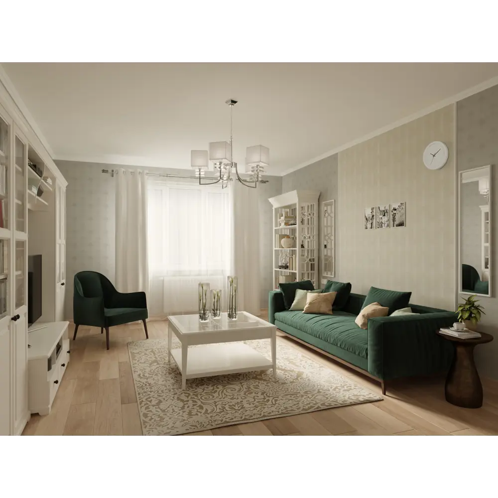 Наконечник 5.7 см стразы цвет хром INSPIRE STLM-2077639 - Вид №4