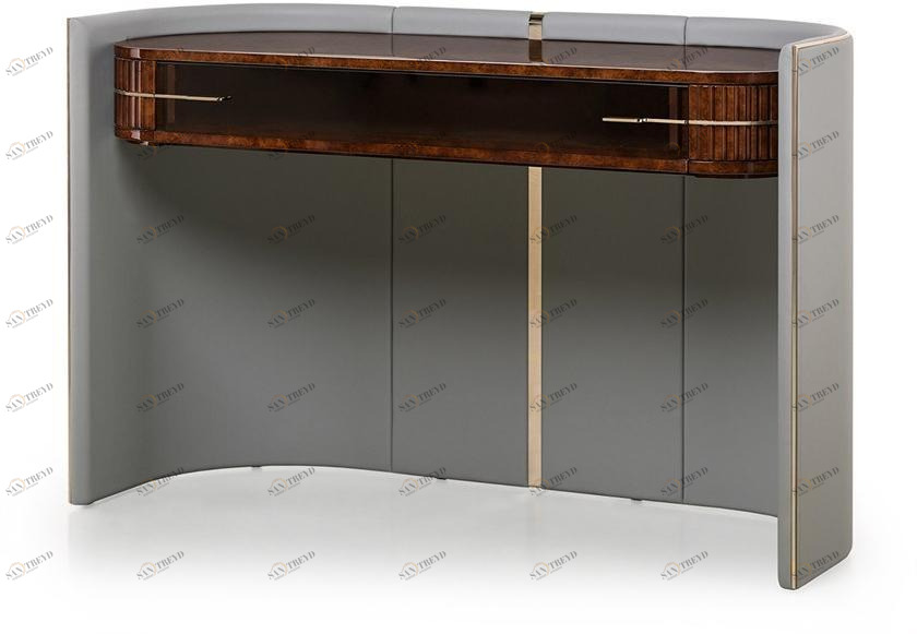 Turri Прямоугольная консоль из кожи Eclipse sun-id-1366481