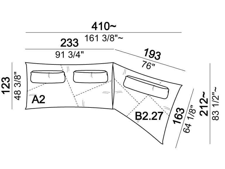 4-местный модульный диван Arketipo NIGHT FEVER ARCH-00101530 - Вид №17