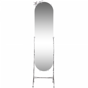 79046 Зеркало напольное Терра Айс Античное серебро BOGACHO