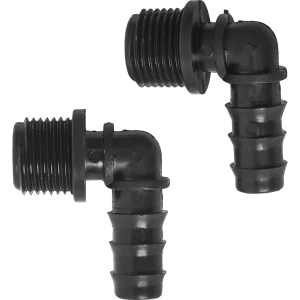 Угол для ПНД трубки BOUTTE, 1/2"x16 мм, 2 шт.