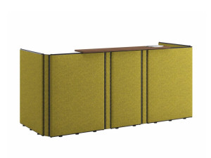 Модульная стойка регистрации из ткани