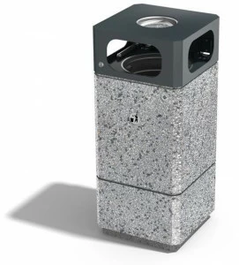 ENCHO ENCHEV - ETE Бетонный мусорный бак с крышкой для улицы  182