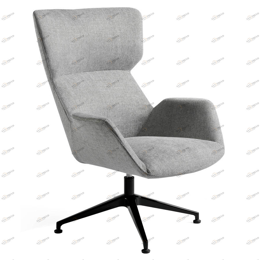 Кресло SILLON от Angel Cerda серое ANGEL CERDA ДИЗАЙНЕРСКИЕ 151466 Серый 