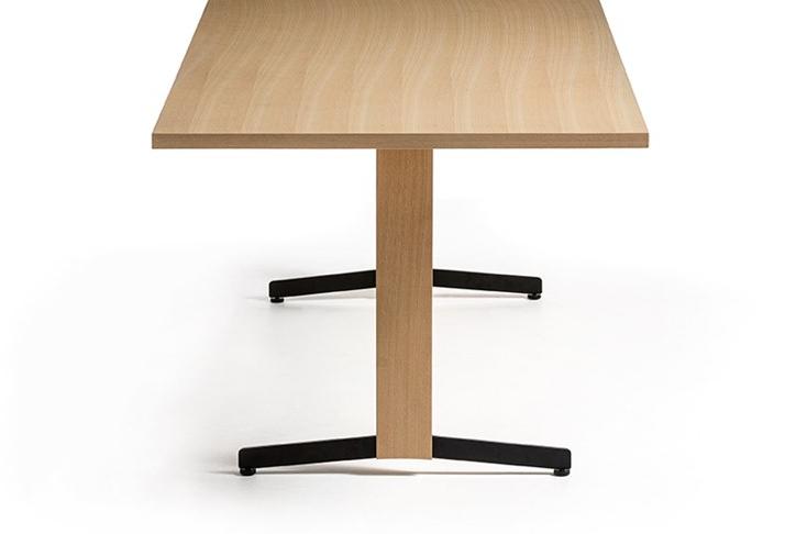 arrmet Прямоугольный стол из фанерованной древесины Piana 1068 - Вид №1