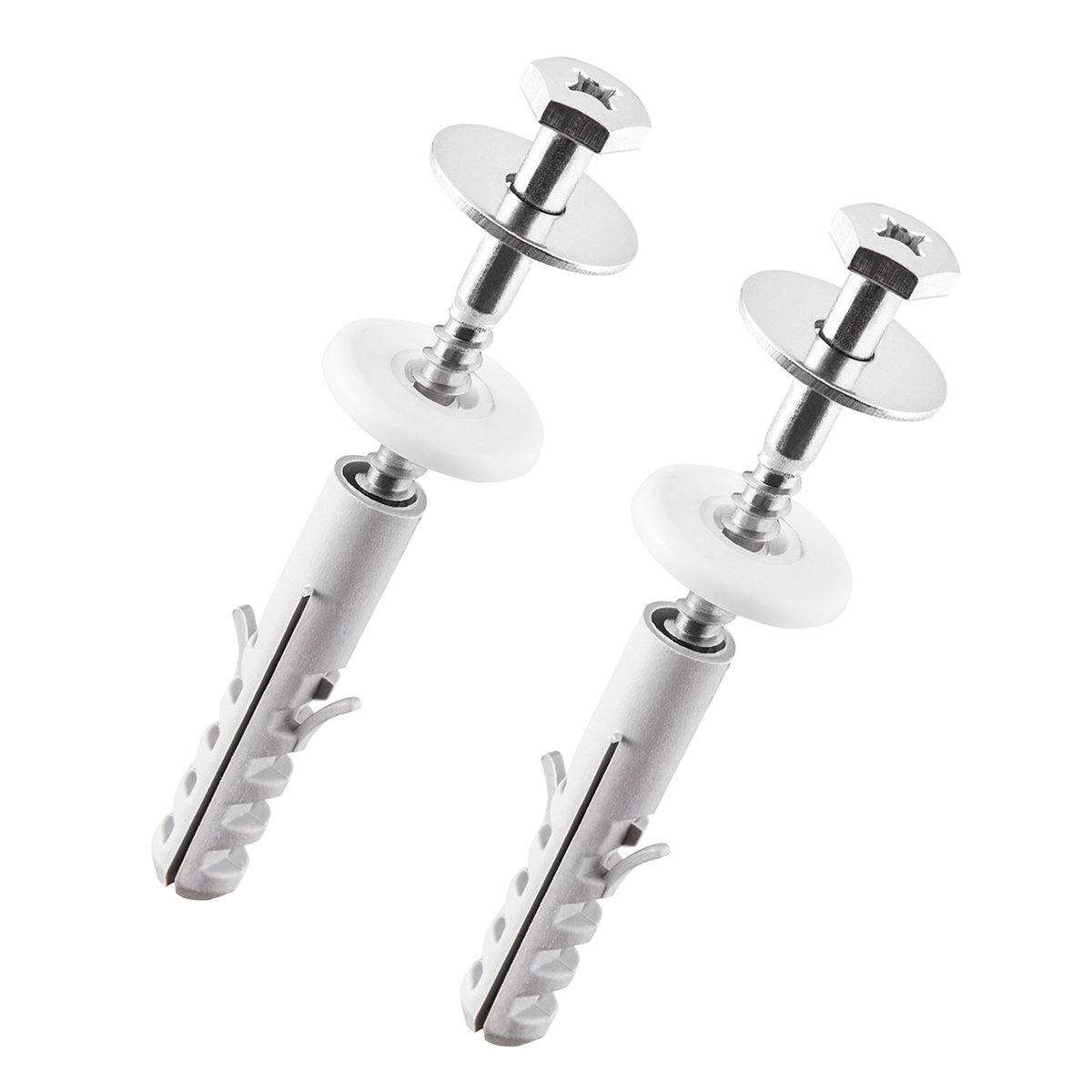 00796400 Набор крепежных винтов для ванной комнаты и колонны из нержавеющей стали Docol COMPLEMENTOS 