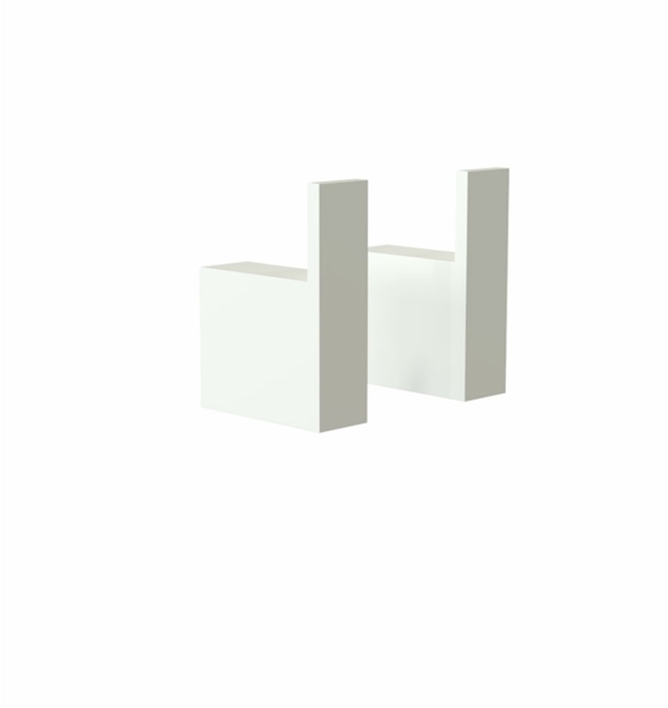 FROST Крючок 8XL » 2 шт. белый Алюминий Белый Q301204276 