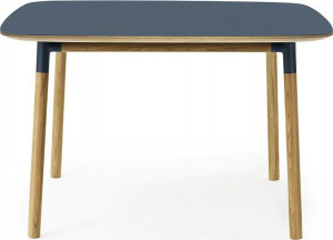 602831 Стол Form 120 x 120 см Синий / Дуб Норманн Копенгаген Normann Copenhagen