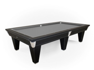 Кожаный прямоугольный бильярдный стол