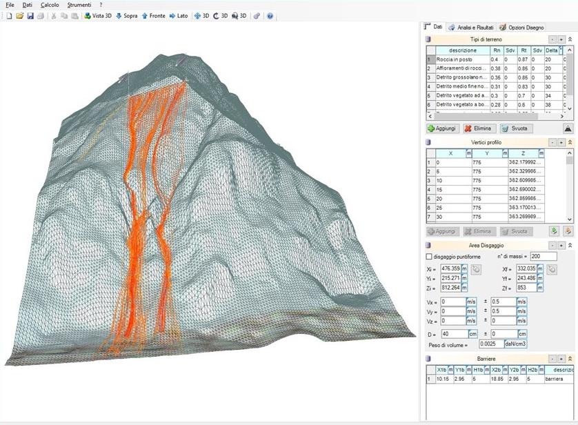CDM Dolmen Программное обеспечение для расчета трехмерного камнепада sun-id-1388109 - Вид №6
