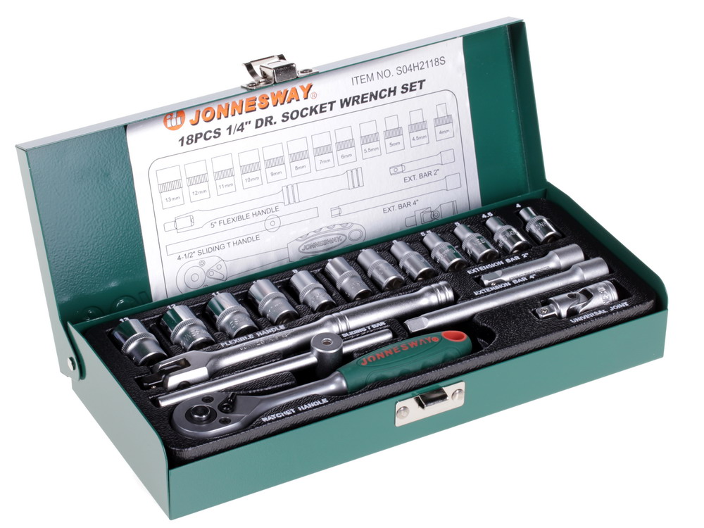 Набор инструментов Jonnesway S04H2118S 6614661 STDN-0057144 - Вид №1