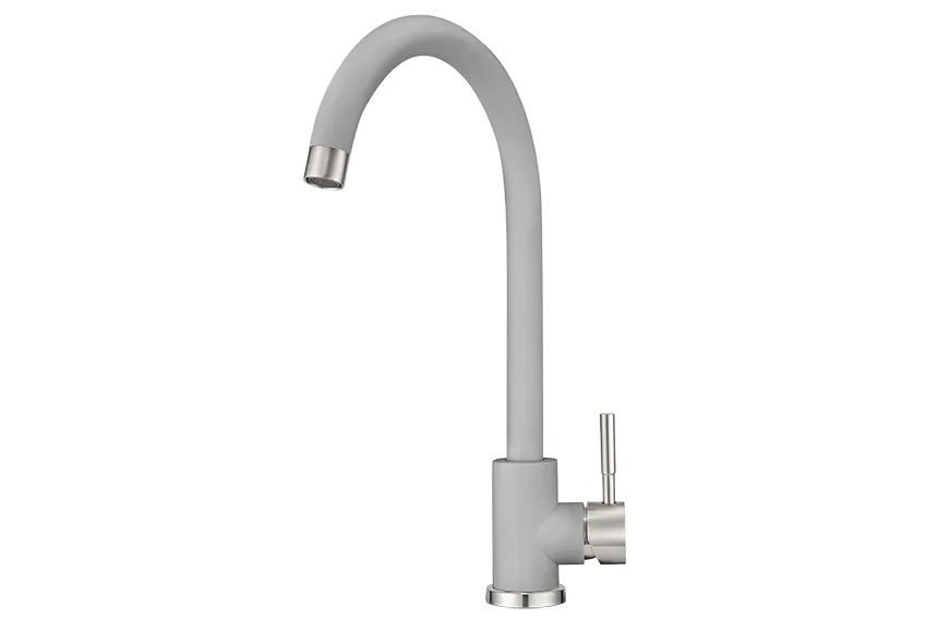 ST-4031, АЛЮМИНИУМ, СМЕСИТЕЛЬ КУХОННЫЙ GRANULA Standart ST-4031-ST31 - Вид №1