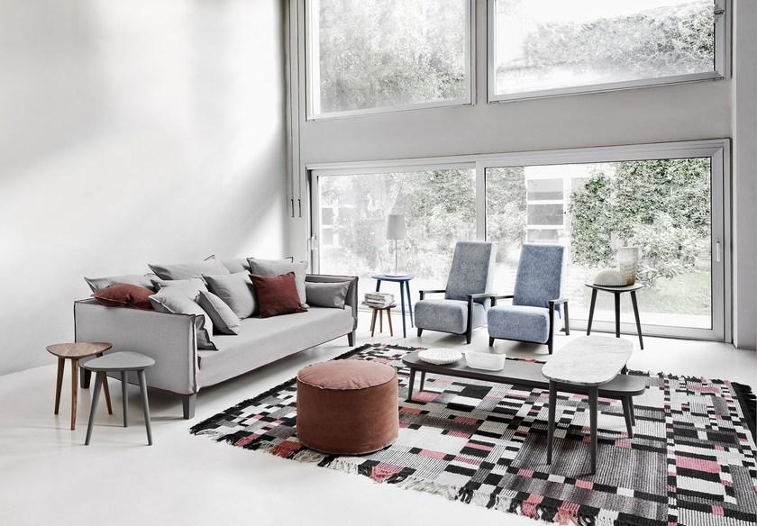 Gervasoni Круглый пуф со съемной крышкой Brick sun-id-1482039 - Вид №1