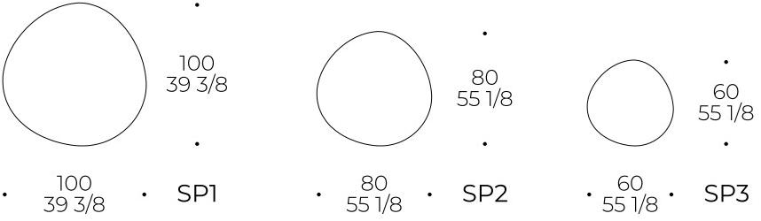 Liu Jo Living Collection Круглое настенное зеркало Ceci est un caillou Cmb sp1/sp2/sp3 - Вид №2