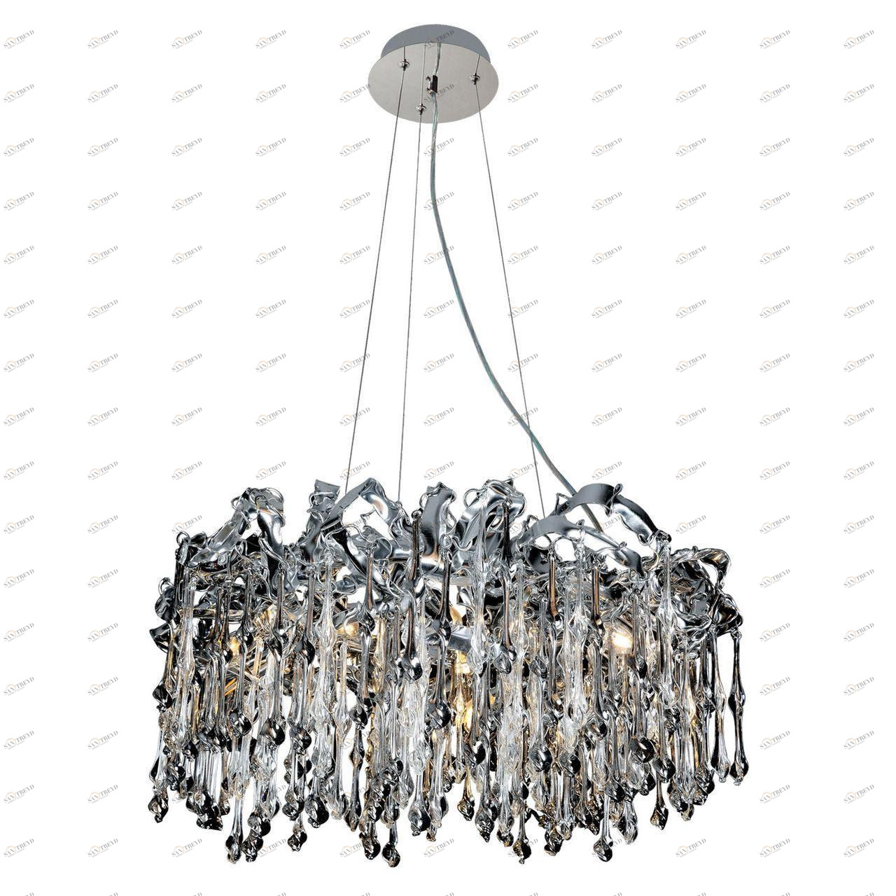 Подвесная люстра Omnilux Cerreto OML-85003-10 OMNILUX ДИЗАЙНЕРСКИЕ, CERRETO 220014 Хром 