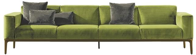 Sovet italia 4-х местный модульный диван из ткани Slim sun-id-1440481 - Вид №5