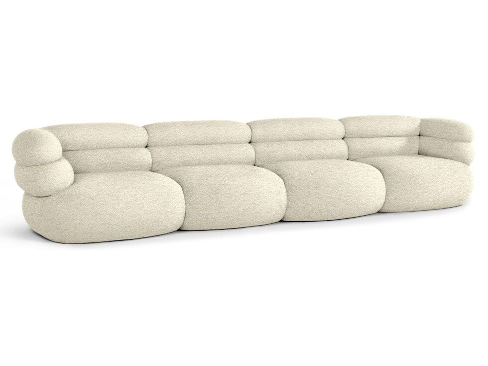 4-местный модульный тканевый диван Knoll Biboni ARCH-00037966 - Вид №12