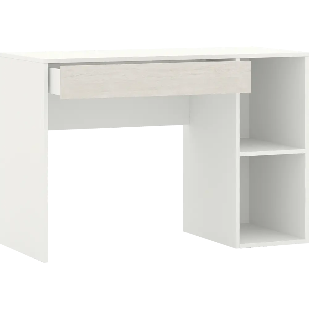 Стол письменный 110x75x50 см ЛДСП цвет белый лед/пикард Santreyd STLM-2063342 - Вид №2