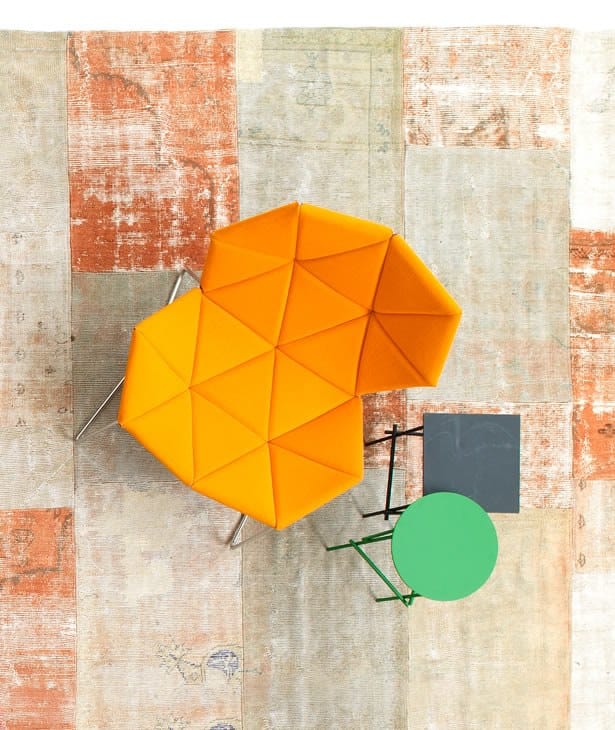 Стальной квадратный журнальный столик MOROSO Shanghai Tip ARCH-00125595 - Вид №3