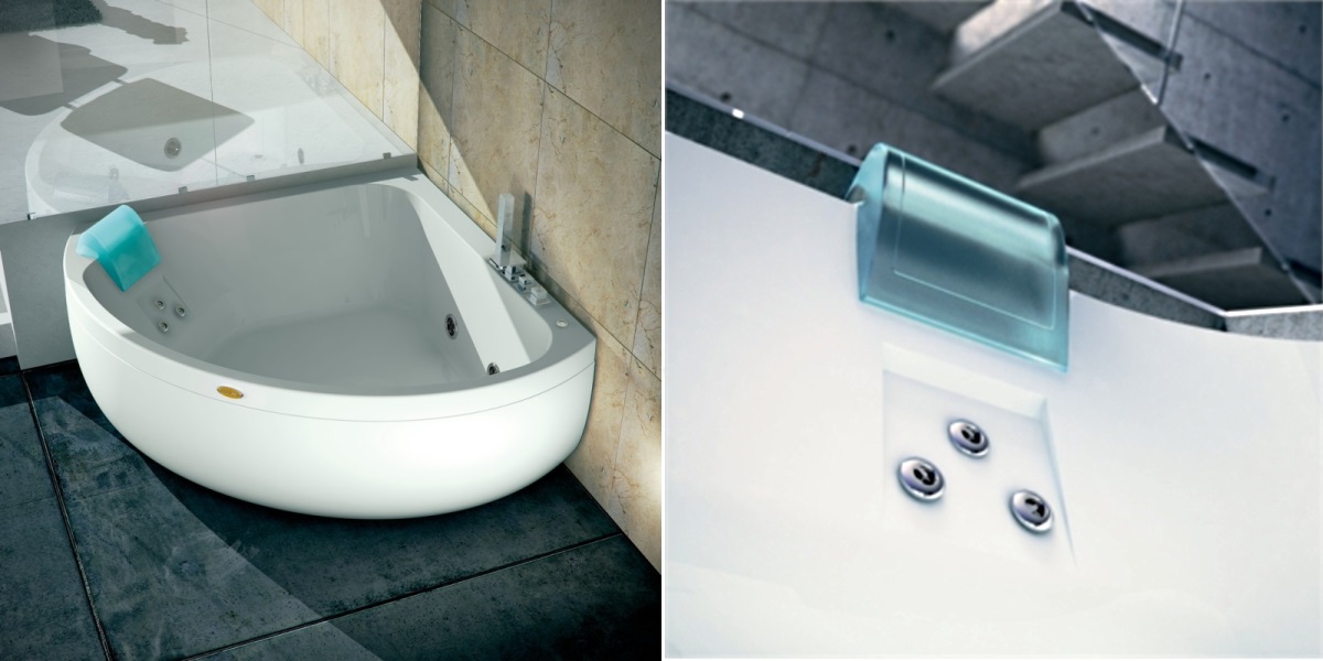 Ванна с гидромассажем "HYDRO TOP" Aquasoul Corner 140 угловая 9443-710A Jacuzzi 9443710A - Вид №1